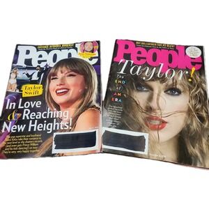 Taylor Swift‎ Lot Of 2 People Magazines July 2024 December 2024